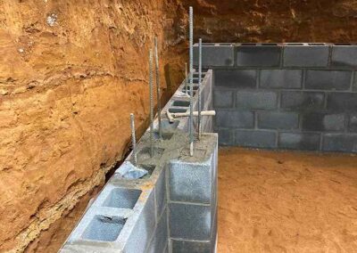 Foundation construction expertise by Garvers Construction, building strong bases in Pasadena, MD.