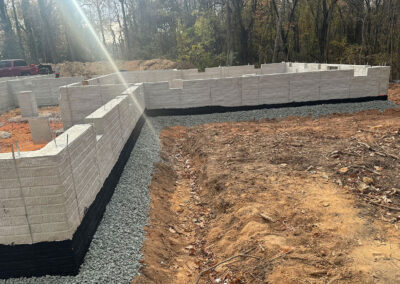 new block foundation